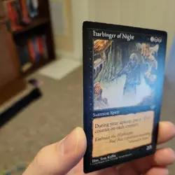 Harbinger of Night - Mirage - Magic the Gathering - LP/NM - Image 5