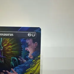 Spitting Dilophosaurus (Borderless) Universes Beyond: Jurassic Pikachu World... - Image 5