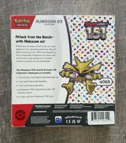Pokemon TCG Scarlet & Violet 151 Alakazam ex Collection Booster Box English - Image 2