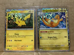 Pokemon McDonald's Promo Lot Of 2 (Pikachu002 Dragonite012) - Image 1