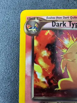 Pokemon Dark Typhlosion 10/105 Neo Destiny Holo Rare Vintage WOTC 2002 MP - Image 5