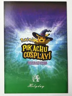 Friday The 13th (Pikachu) #E4 - Purple Holo Box Hit Pikachu Cosplay - Pokemon - Image 2