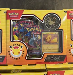 Pokemon Day 2026 Collection Box w Pikachu Promo x10 - 30th Anniversary 30 Packs! - Image 3