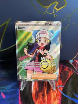 Pokemon TCG Phantasmal Flames Dawn Ultra Rare Full Art Trainer #118/094 - Image 1
