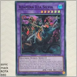 Azamina Ilia Silvia - ROTA-EN030 - Super Rare 1st Edition Yugioh - Image 1
