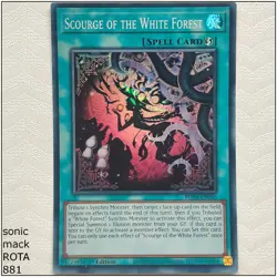 Scourge of the White Forest - ROTA-EN056 - Super Rare 1st Edition Yugioh - Image 1