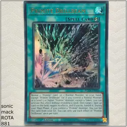 Primite Drillbeam - ROTA-EN060 - Ultra Rare 1st Edition Yugioh - Image 1