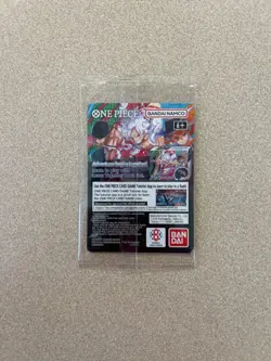 One Piece Monkey D. Luffy US Voyage College Basketball Promo Card SEALED CCG - Image 2