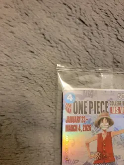 One Piece College Basketball US Voyage Monkey D. Luffy Promo Card 2026 - Image 4