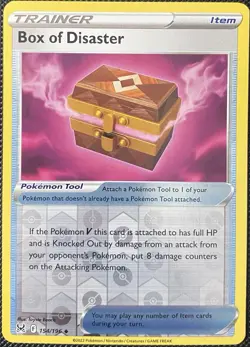 Box of Disaster 154/196 Swsh11: Lost Origin Reverse Holo - Pokemon Card - Image 1