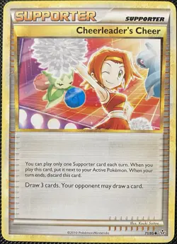Cheerleader's Cheer 71/95 Unleashed Regular - Pokemon Card - Image 1