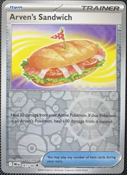 Arven's Sandwich 161/182 Sv10: Destined Rivals Reverse Holo - Pokemon Card - Image 1