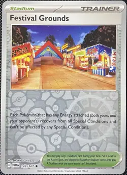 Festival Grounds 149/167 Sv06: Twilight Masquerade Reverse Holo - Pokemon Card - Image 1