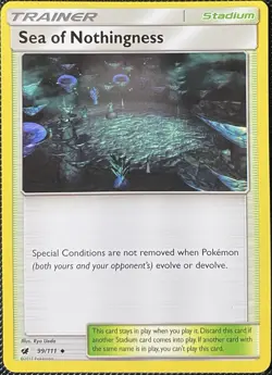 Sea of Nothingness 99/111 Sm-Crimson Invasion Regular - Pokemon Card - Image 1