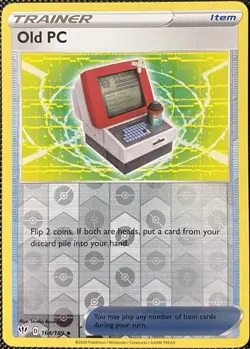Old PC 164/189 Swsh03: Darkness Ablaze Reverse Holo - Pokemon Card - Image 1