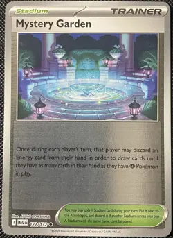 Mystery Garden 122/132 Me01: Mega Evolution Reverse Holo - Pokemon Card - Image 1