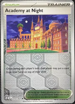 Academy at Night 054/064 Sv: Shrouded Fable Reverse Holo - Pokemon Card - Image 1