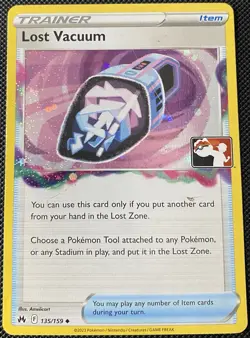 Lost Vacuum 135/159 Prize Pack Series Cards Holo - Pokemon Card - Image 1