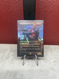 Deadpool Trading Card - NM / M - Secret Lair Borderless - Foil - Image 1