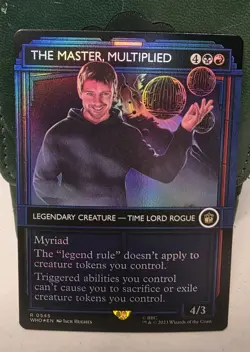 The Master, Multiplied (Showcase) Magic the Gathering MTG Doctor Who FOIL (0545) - Image 1