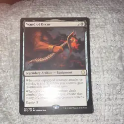 Magic: The Gathering Wand of Orcus Legendary Artifact Commander Rare 028 - Image 1