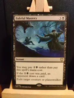 Baleful Mastery - Outlaws of Thunder Junction - Rare - NM (see pics) MTG - Image 1