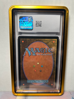 **MTG KARONA, FALSE GOD Scourge Gold FOIL Rare CGC Graded **NM/MINT 8!** - Image 2