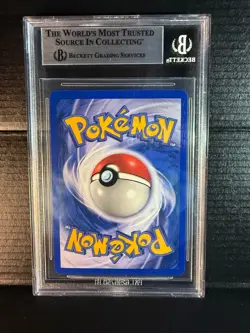 1st Edition Dark Magneton Pokemon Team Rocket #11 HOLO BGS 9 - Image 2