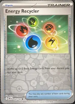 Energy Recycler 164/182 Sv10: Destined Rivals Reverse Holo - Pokemon Card - Image 1