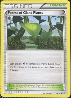 Forest of Giant Plants 74/98 XY-Ancient Origins Regular - Pokemon Card - Image 1