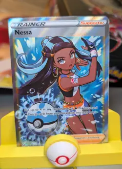 Pokemon TCG Nessa Full Art SWSH11: Lost Origin Trainer Gallery #TG27/TG30 - Image 1