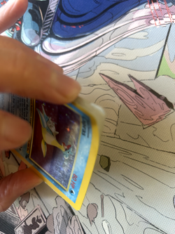 Lapras Holo Rare Fossil 2/62 Lightly Played VGood Condition Vintage Pokemon Card - Image 3