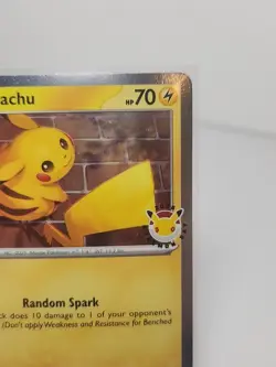 Pikachu (Pokemon Day 2026 Stamped) 051/162 Cosmos Holo Promo - Image 3