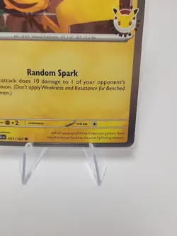 Pikachu (Pokemon Day 2026 Stamped) 051/162 Cosmos Holo Promo - Image 4