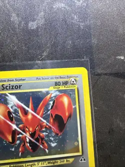 Pokemon TCG - Scizor #10 - Neo Discovery (2000) - Holo - NM - Image 3