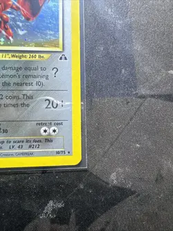 Pokemon TCG - Scizor #10 - Neo Discovery (2000) - Holo - NM - Image 4
