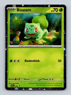 Pokemon Bisasam 046/SVP Black Star Promo Deutsch NM - Image 1
