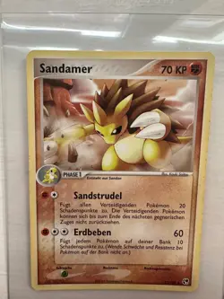 Sandamer - Pokemon German Sandslash EX Sandstorm 21 Regular Rare NM 21/100 - Image 1