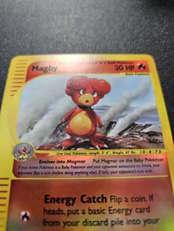 Pokemon Expedition Magby Reverse Holo Rare 17/165 NEAR MINT - Image 3