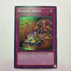 Reckless Greed LCYW-EN285 Legendary Collection 3: Yugi's World Unlimited NM - Image 1