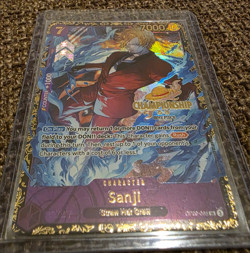 2025 One Piece EN Championship 25-26 Regionals Season 1 Top 8 #065 Sanji - Image 1
