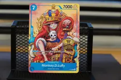 One Piece CCG - Monkey.D.Luffy (2nd Anniversary Stamped Promo) P-043 - English - Image 1