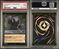 Disney Lorcana Gantu Galactic Federation Captain Legendary Foil 178/204 PSA 9 - Image 3