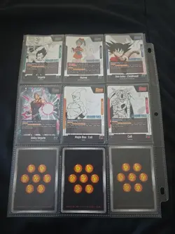 Dragon Ball Fusion World SB01 - FB09 Big Lot Manga Over 99 Cards - Image 2