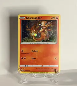 Charmander SWSH092 - Sword & Shield Black Star Promo Pokemon Card TCG (NM) - Image 1
