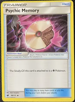 Psychic Memory 98/111 Sm-Crimson Invasion Regular - Pokemon Card - Image 1