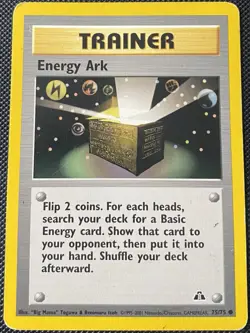 Energy Ark 75/75 Neo Discovery Regular - Pokemon Card - Image 1