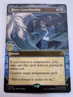 Fierce Guardianship (Showcase) Avatar: The Last Airbender: Eternal-Legal Regular - Image 1