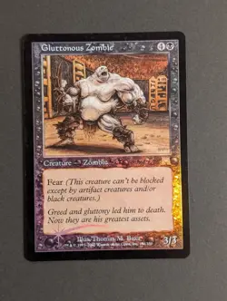 MTG Card - 1x Gluttonous Zombie - Onslaught - NM/LP - Vintage Foil - Magic #151 - Image 4