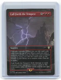 2023 Magic: The Gathering Call Forth the Tempest LTC Rare Foil #509 Borderless - Image 1